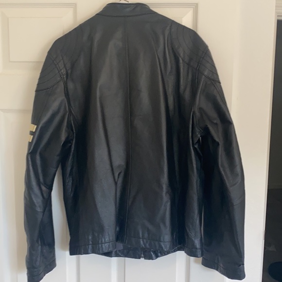 Genuine Leather Motorcycle Jacket - Picture 2 of 12